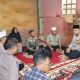 Kapolres Padangsidimpuan, AKBP Wira Prayatna, bersama Kasat Lantas, AKP Rianto Polman Pasaribu, dan Kanit Turjagwali, Ipda Andi Situmorang, beserta rombongan saat mengucapkan belasungkawa sekaligus menyalurkan bantuan sosial ke keluarga korban kecelakaan