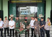 Kantor Makodim 0212/TS Diresmikan, Kapolres Tapsel: Semoga Memperkuat Sinergi Menjaga Harkamtibmas