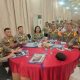 Kasi Humas Polres Tapsel, AKP Maria Marpaung, dan jajaran Humas Polres di Polda Sumut saat mengikuti pelatihan fotografer dan presenter Kehumasan guna membangun informasi dan kepercayaan publik