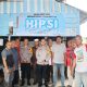 Kapolres Padangsidimpuan, AKBP Dr Wira Prayatna, didampingi Kasat Binmas, AKP S Rangkuti, berfoto bersama Pengurus HIPSI usai membahas optimalisasi Lubuk Larangan