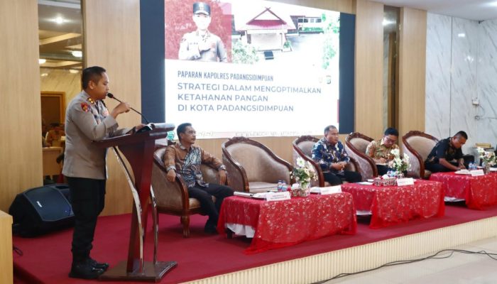 Implementasikan Program Presiden, AKBP Wira Inisiasi Rakor Ketahanan Pangan