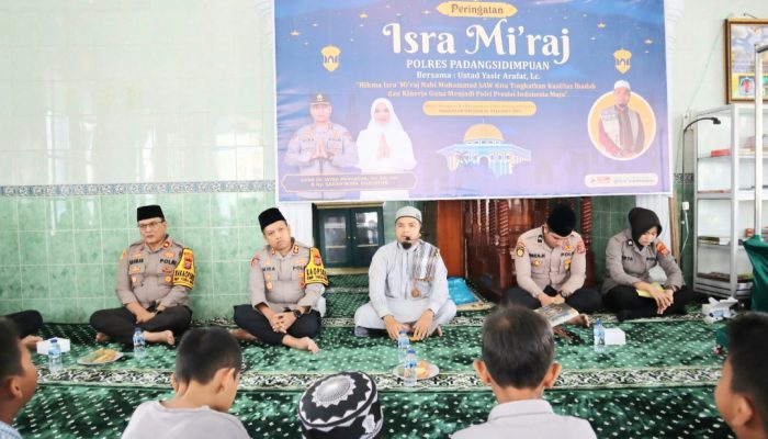 Peringati Israk Mikraj, AKBP Wira: Terapkan Ilmu Agama untuk Atasi Masalah