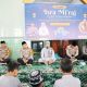 Kapolres Padangsidimpuan, AKBP Wira Prayatna, bersama jajaran saat menggelar peringatan Israk Mikraj Nabi Muhammad SAW 1446 H