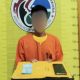 Tersangka saat menunjukkan barang bukti usai diamankan Tim Opsnal Sat Resnarkoba Polres Padangsidimpuan