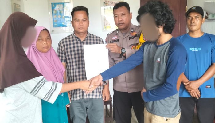 Kasus Abang Aniaya Adik Didamaikan Polsek Dolok