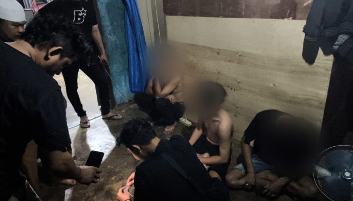 Digerebek Polres Padangsidimpuan, 3 Pria Diamankan Usai Pakai Sabu
