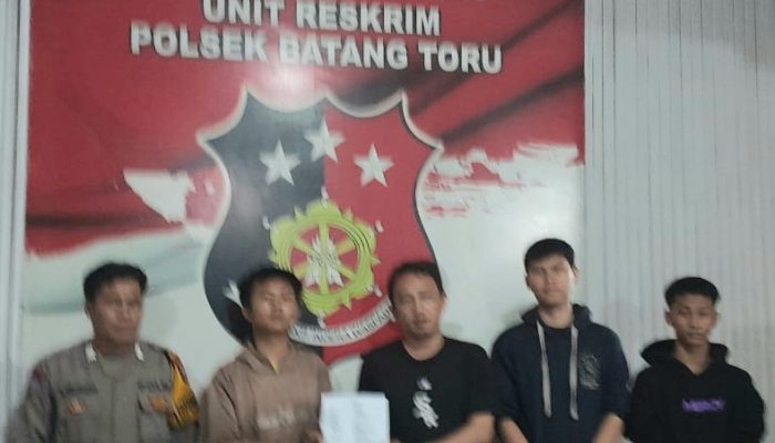 Cekcok Mulut Nyaris Bentrok Warga Didamaikan Polsek Batang Toru
