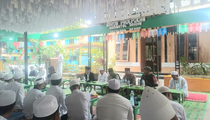 Kapolsubsektor Hadiri Haul Tokoh Muslim di Simangambat Paluta