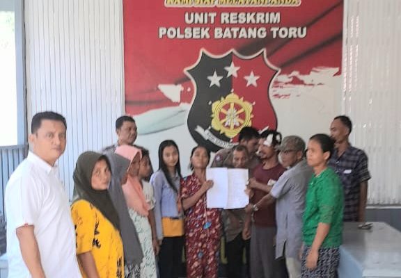 Salah Paham Berujung Pemukulan Dimediasi Polsek Batang Toru