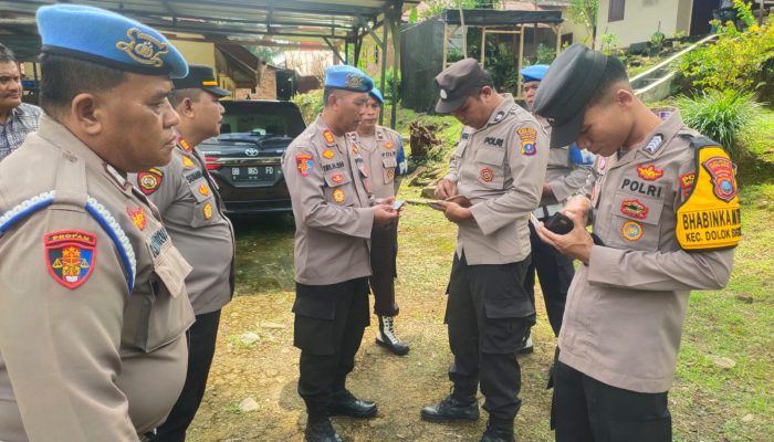 Serius Tindak Judi di Internal, Polres Tapsel Periksa HP Personel Polsek Dolok