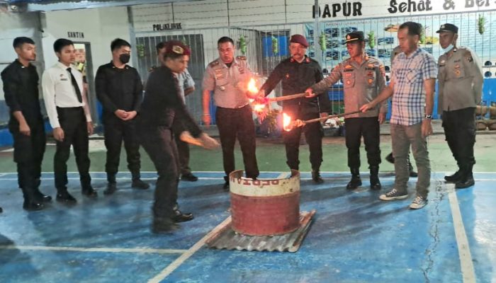 Razia Bersama Lapas, Ini Imbauan Kapolsek Padang Bolak ke WBP