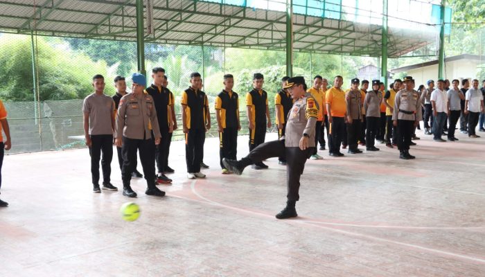 Turnamen Futsal antar Satker Polres Padangsidimpuan: Pupuk Solidaritas