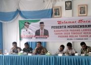 Musrenbang Kecamatan, Kapolsek Padang Bolak: Gunakan Anggaran Tepat Sasaran