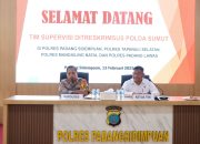 Terima Tim Supervisi Ditreskrimsus Polda Sumut, AKBP Wira: Pemantapan Bagi Penyidik