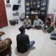 Bhabinkamtibmas Polsek Padang Bolak, Aiptu Sayaman Siregar, bersama Babinsa Koramil Gunung Tua, Sertu Ahmad Arifin Nasution, nasehati dua orang remaja yang kerap melawan orangtuanya dan melakukan aksi kenakalan remaja lainnya