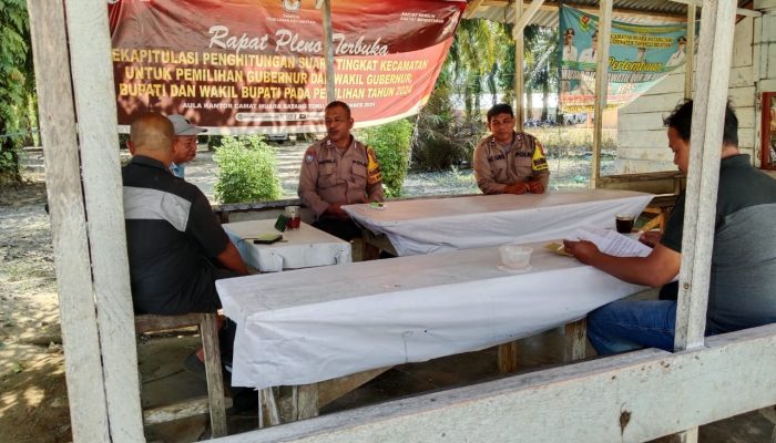 Polsek Batang Toru Sambangi Kantor Camat: Ingatkan Jauhi Perjudian