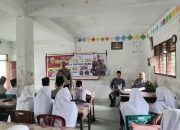 Polsek Padang Bolak Sosialisasi Penerimaan Anggota Polri ke Ponpes