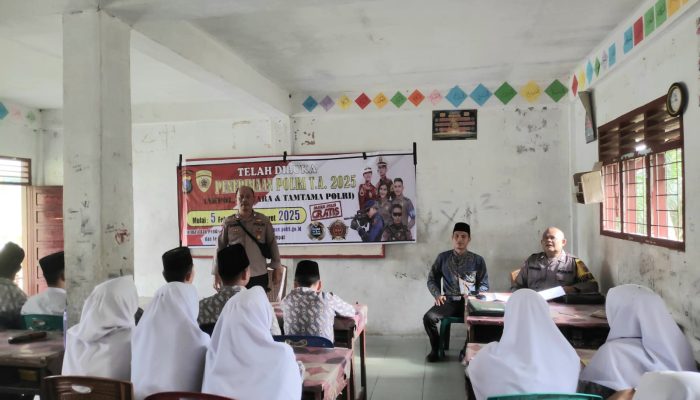 Polsek Padang Bolak Sosialisasi Penerimaan Anggota Polri ke Ponpes