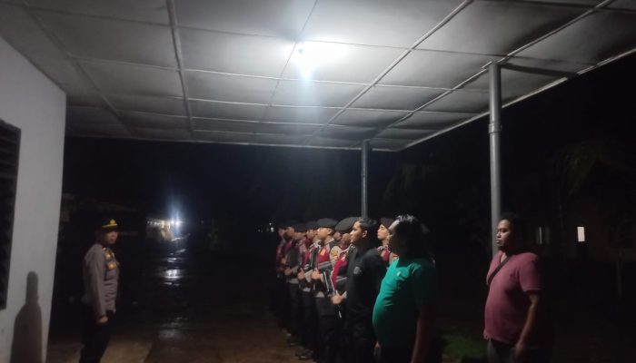 Polres Tapsel Mulai Patroli Mandah di PT Tindoan Bujing