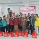 Polres Tapsel menggelar pembagian bantuan sosial ke perwakilan Mahasiswa dan Aliansi BEM sebagai rangkaian dari Baksos serentak se-Indonesia yang dipimpin Kapolri, Jenderal Pol Listyo Sigit Prabowo