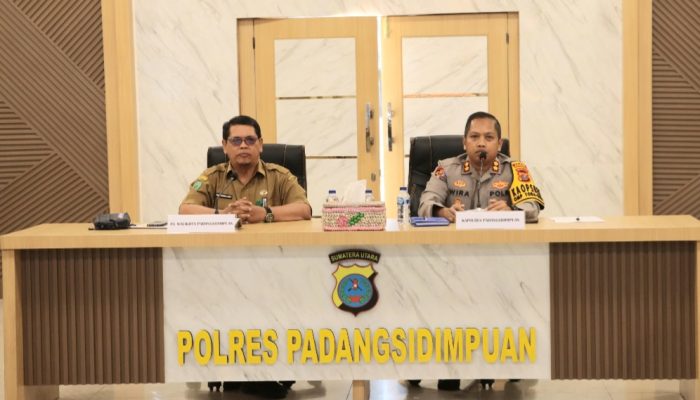 Pembentukan Polsubsektor Utara, AKBP Wira Rapat dengan Forkopimda