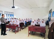 Ops Keselamatan Toba, Polres Tapsel Penyuluhan ke SMAN 1 Angkola Timur