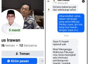 Hati-hati! Nama dan Gambar Gus Irawan Dipakai untuk Penipuan