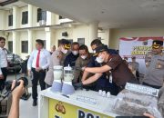 Hasil Tangkapan 2 Bulan, Polres Tapsel Musnahkan 976 Gram Sabu dan 21 Kg Ganja