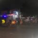 Sejumlah personel Polsek Batang Toru menggelar Patroli pengamanan bedug sahur dan Asmara Subuh