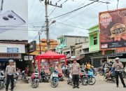 Meski Puasa, Polsek Padang Bolak Tetap Semangat Gatur Lalin