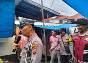 Polsek Sipirok Patroli ke Pasar: Cegah Aksi Pencopetan
