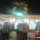 Sejumlah personel Polsek Sipirok, tampak siaga menggelar pengamanan di Masjid Al Munawwir dan Masjid Al Ikhlas Desa Simaninggir