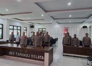 Polres Tapsel Rakor Lintas Sektoral Pengamanan Idul Fitri 1446 H