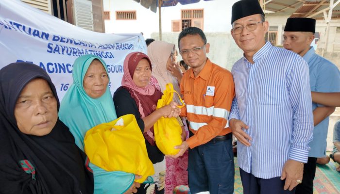 Banjir Bandang Padangsidimpuan dan Tapsel, PTAR Beri Bantuan Rp987 Juta