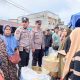 Personel Sipirok menggelar Patroli dan monitoring aktivitas masyarakat di Pasar tradisional guna mengantisipasi aksi pencurian dan pencopetan