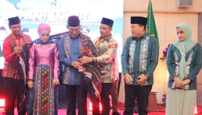 Pisah Sambut Bupati-Wakil Bupati Tapsel, AKBP Yasir Ulosi Gus-Jafar