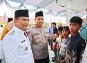 Polres Padangsidimpuan Pengamanan Penyambutan Wali Kota-Wakil