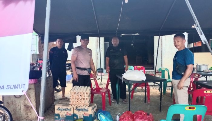 Bantuan Bahan Makanan Pokok ke Korban Banjir Kembali Mengalir dari AKBP Wira