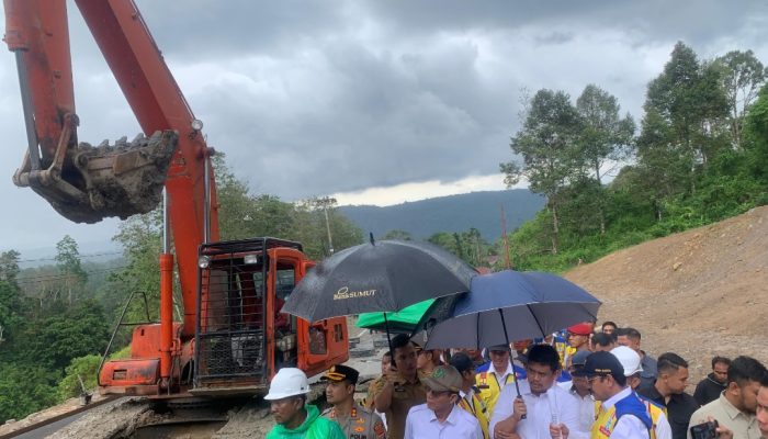 Kapolres Turun Langsung Pam Kunker Gubernur Sumut ke Tapsel