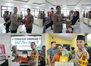 Jelang Idul Fitri, Kapolres Tapsel Beri Ratusan Paket Bingkisan Lebaran