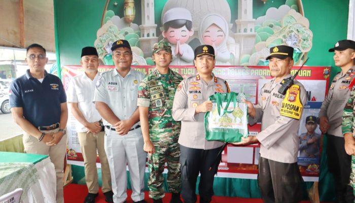 Kapolres Padangsidimpuan Cek Pos Pam dan Pos Yan Ops Ketupat Toba