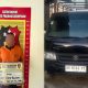 Seorang pria yang nekad melakukan pencurian mobil Pick Up, PRB, berikut barang bukti usai diamankan Tim Opsnal Sat Reskrim Polres Padangsidimpuan