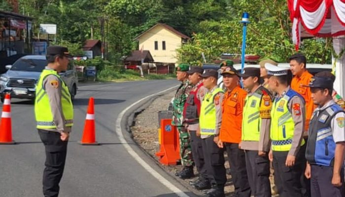 H-2 Lebaran, Petugas Pos Pam Parsariran Bertugas Ekstra Menjaga Kelancaran Arus Mudik