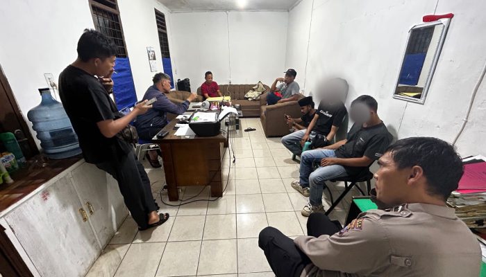 Dibuntuti Polsek Sipirok, Dua Pria Batal Makai Sabu
