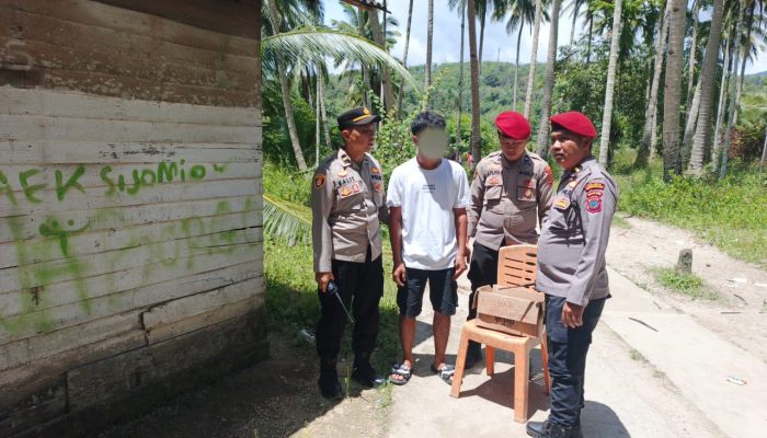 Pungli di Aek Sijorni, Polres Tapsel Amankan Pemuda 20 Tahun