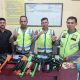 Sejumlah personel Polsek Sipirok menyita belasan pucuk senjata mainan berikut puluhan bungkus peluru plastik