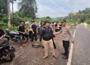 Antisipasi Tawuran, Polsek Batang Angkola Bubarkan Kumpulan Remaja