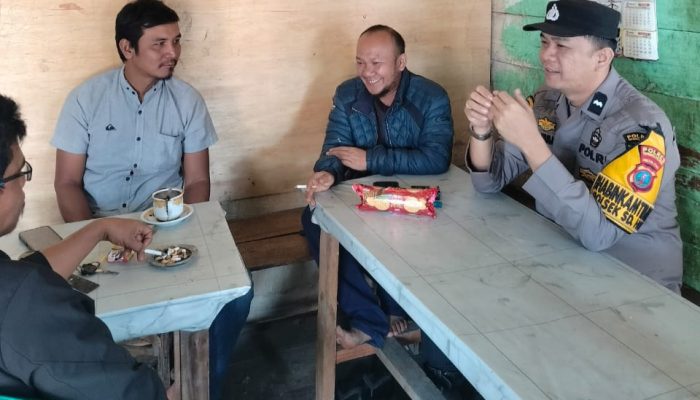 Tak Jemu, Polsek SD Hole Terus Ingatkan Masyarakat Jauhi Narkoba