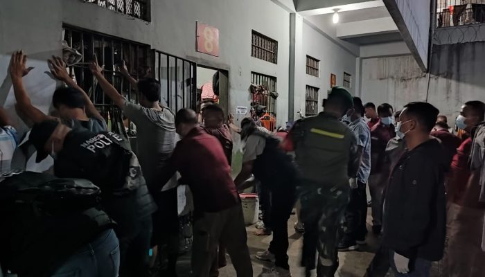 Petugas Lapas, Polres PSP, dan Tim Gabungan Razia Kamar WBP, Ini yang Ditemukan…