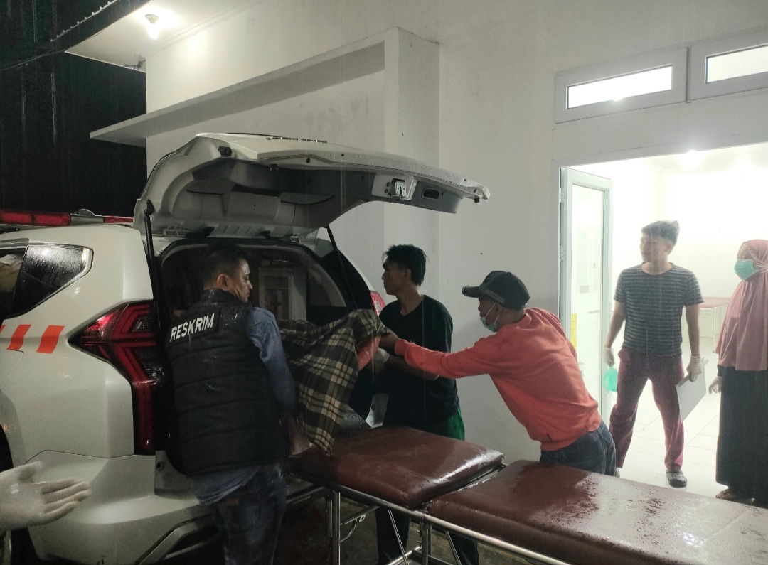 Korban dibawa ke RS Bhayangkara tingkat IV Batang Toru untul dilakukan visum et repertum
